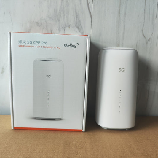 FiberHome 5G CPE Pro 2 LG6151M WiFi 7 BE5000 2.5G Port Indoor Router