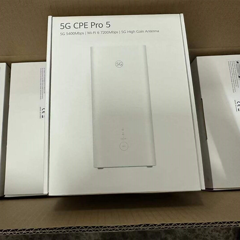 HUAWEI 5G CPE Pro 5 H158-381 WiFi 6 AX7200 Sim Card Indoor Router