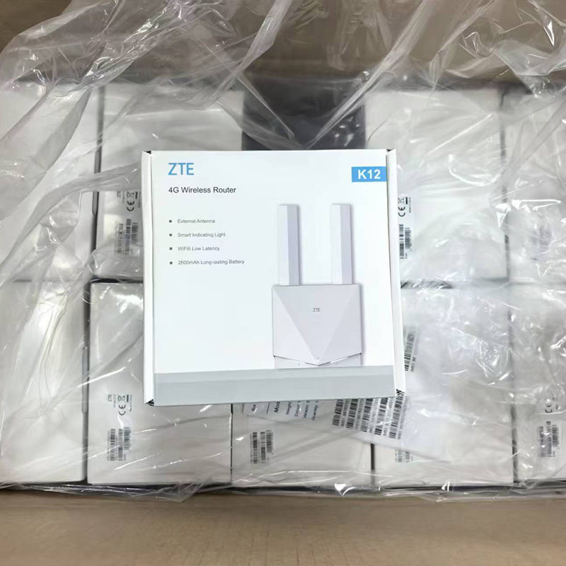 ZTE 4G CPE K12 WiFi 6 CAT4 LTE WiFi Router DL 150Mbps