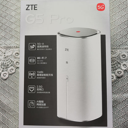 ZTE 5G AI CPE G5 Pro MC8512 WiFi 7 BE7200 Wireless Router