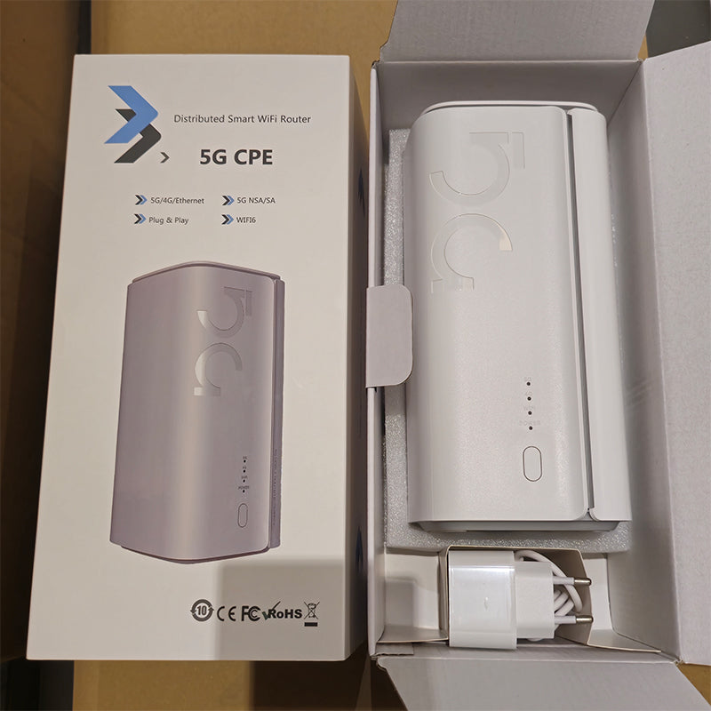 Unlocked 5G WiFi 6 CPE ZR01 Dual Bands Gigabit Wireless Router