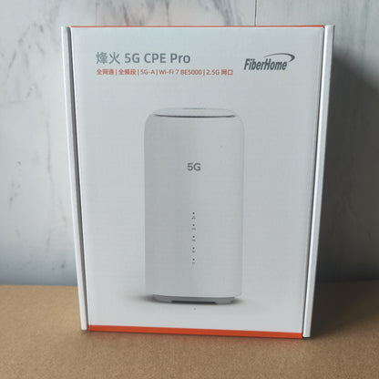 FiberHome 5G CPE Pro 2 LG6151M WiFi 7 BE5000 2.5G Port Indoor Router