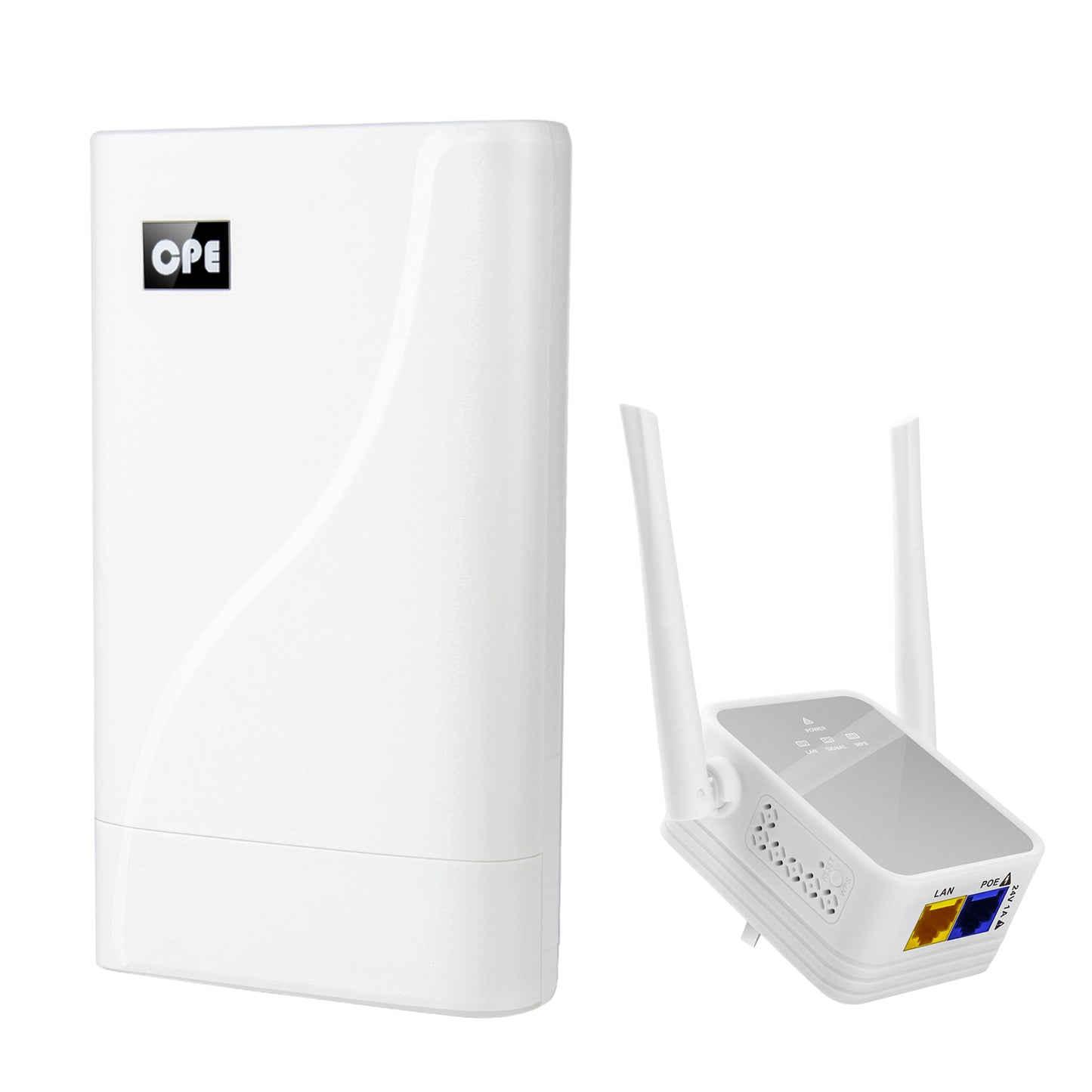 Dual Network Ports 4G LTE CAT4 Outdoor CPE POE Router LT17+TS780P