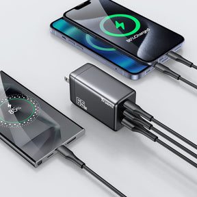 Trusmi MINI PD65W GaN Fast Charger & 60W USB-C to USB-C Cable Set (US/UK/EU)