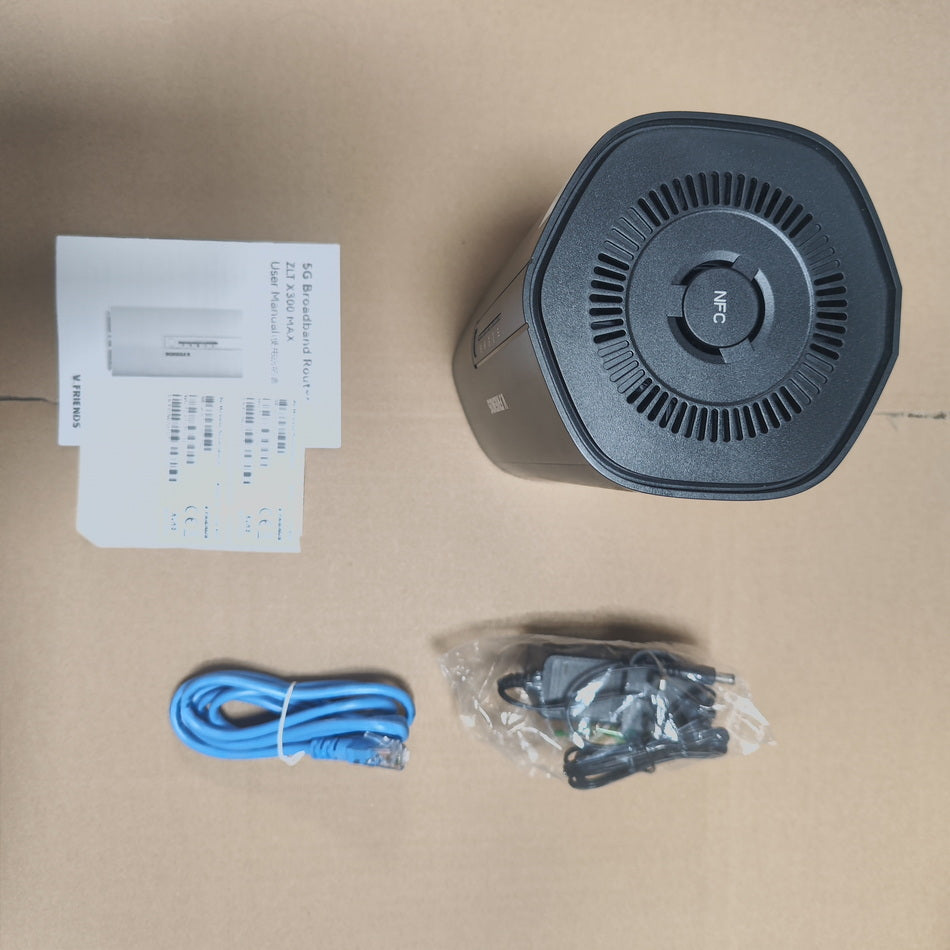 TOZED ZLT 5G CPE X300 MAX WiFi 7 BE19000 6GHz Indoor Router