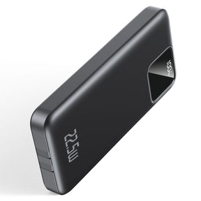 Banco de energia Trusmi 10000mAh PD 22,5W com cabo C