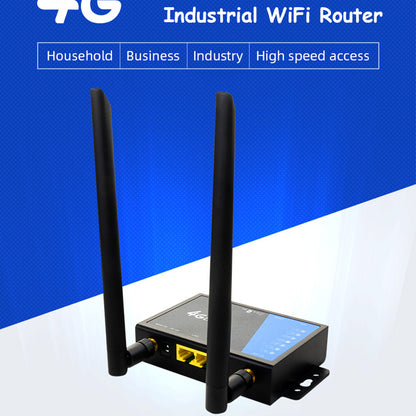 Industrial 4G Sim Wireless Router LT220A With External Antennas