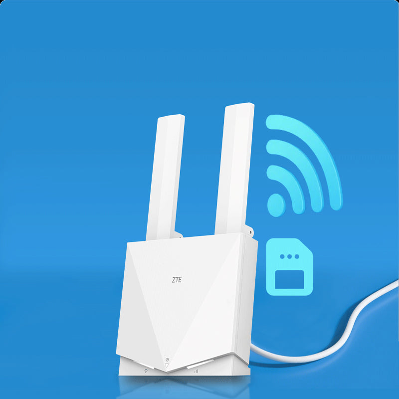 ZTE 4G CPE K12 WiFi 6 CAT4 LTE WiFi Router DL 150Mbps