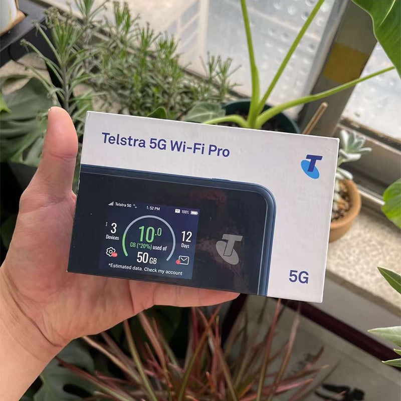 Unlocked Telstra 5G Wi-Fi Pro MU500 WiFi 6 Pocket Router