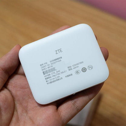 ZTE 5G Portable WiFi F50 Dual Mode NSA SA Wi-Fi 5 Wireless Hotspot