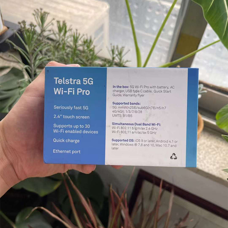 Unlocked Telstra 5G Wi-Fi Pro MU500 WiFi 6 Pocket Router