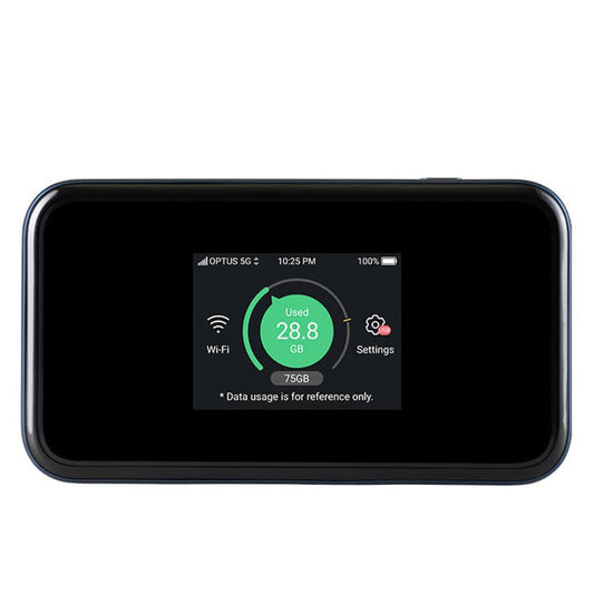 OPTUS 5G Wi-Fi 6 Hotspot MU5001 4500mAh Dual Band Portable MiFi