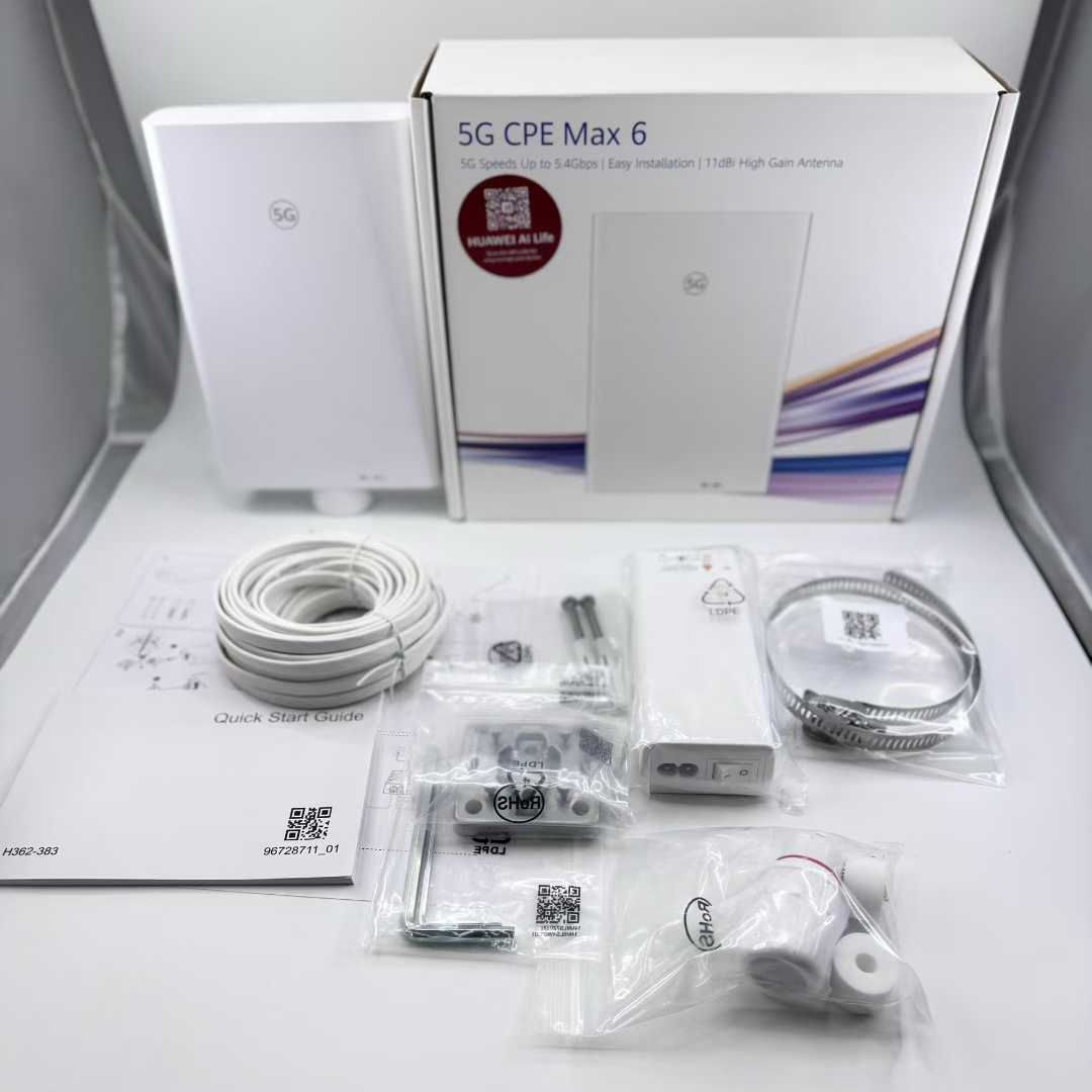 HUAWEI 5G CPE Max 6 H362-383 IP65 POE 5.5G Outdoor Router
