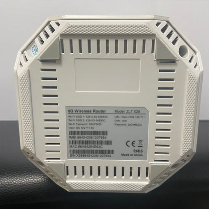 ZLT X28 5G CPE WiFi 6 AX1800 Sim Card Wireless Router