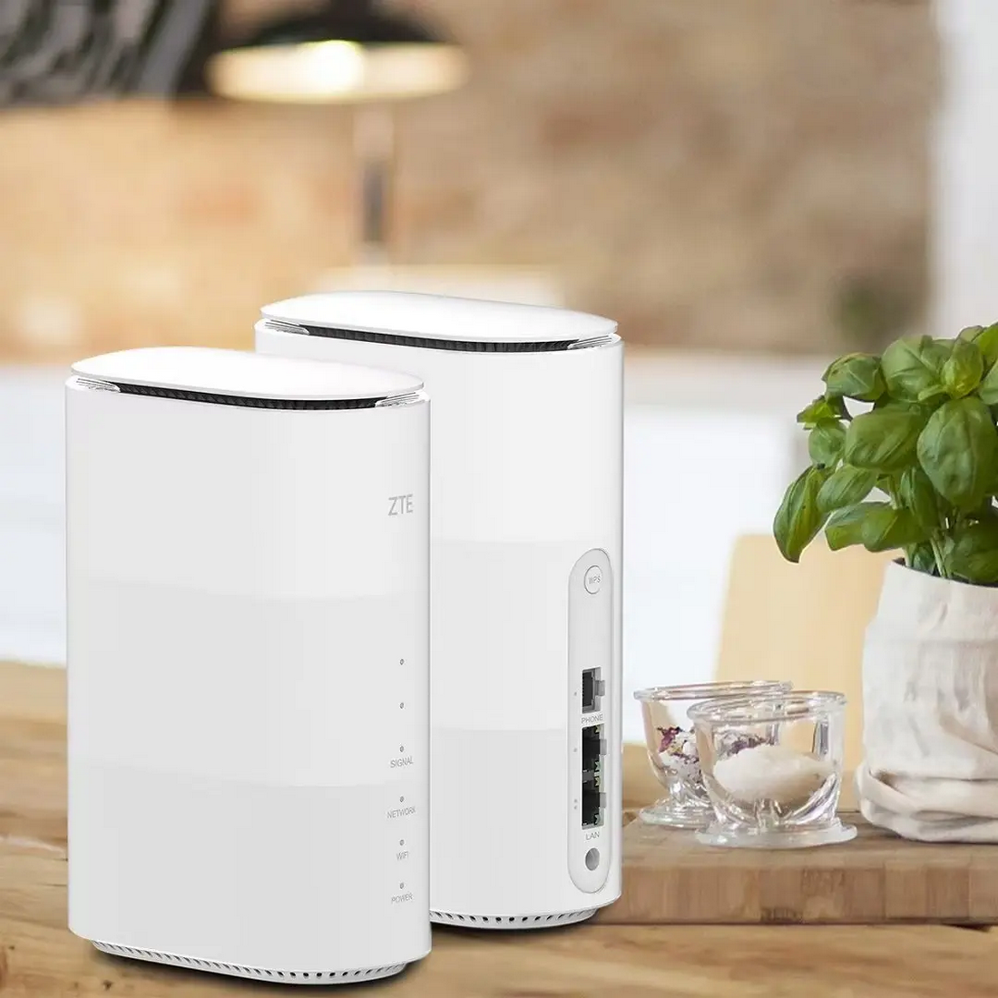 ZTE 5G WiFi 6 AX1800 Home CPE MC801A 4G LTE CAT22 Sim Router