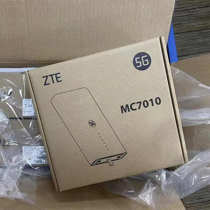 Three ZTE MC7010 2.5G Ethernet RJ45 POE Outdoor 5G CPE Router