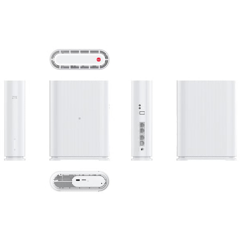 ZTE 5G CPE G5TS Dual Band Wi-Fi 6 Wireless Router 4GE Ports