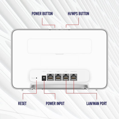 Unlocked HUAWEI B535-333 Router 4G+ LTE 400Mbps CAT7+ SMA