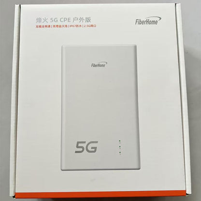 FiberHome 5G Outdoor CPE LG6121D IP67 Wired POE Router 2.5G Port