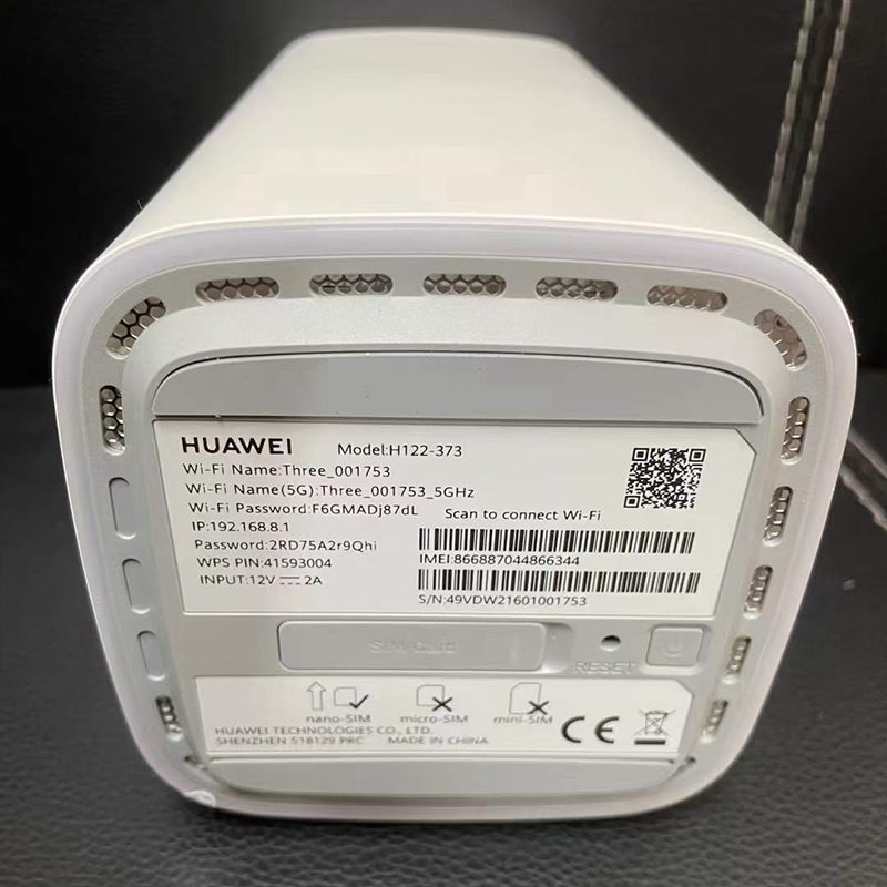Routeur modem sans fil HUAWEI 5G CPE PRO 2 H122-373 WiFi 6 Plus AX3000