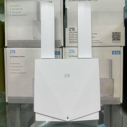 ZTE 4G CPE K12 WiFi 6 CAT4 LTE WiFi Router DL 150Mbps
