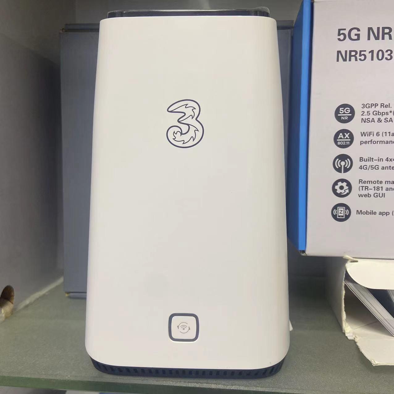 ZYXEL 5G Indoor CPE NR5103E WiFi 6 AX3600 Home Modem