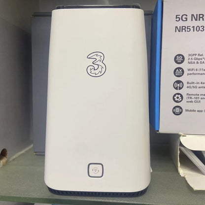 ZYXEL 5G Indoor CPE NR5103E WiFi 6 AX3600 Home Modem