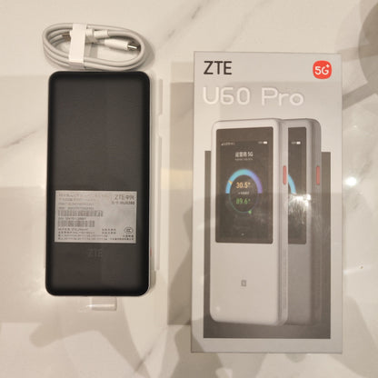 ZTE 5G Mobile WiFi U60 Pro MU5250 SDX75 WiFi 7 AX3600 Hotspot