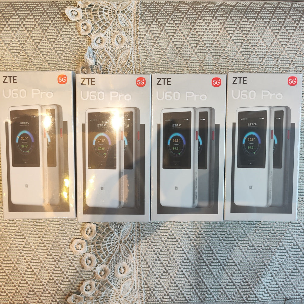ZTE 5G Mobile WiFi U60 Pro MU5250 SDX75 WiFi 7 AX3600 Hotspot