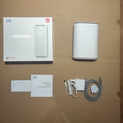ZTE MC801A Pro SDX62 AX3600 WiFi 6 Indoor 5G CPE Router