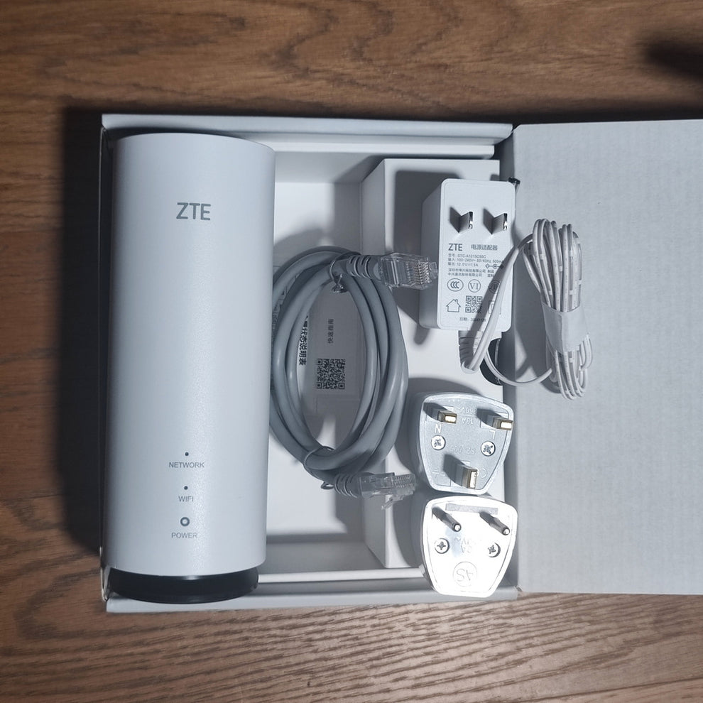 ZTE 5G Indoor FWA CPE G5C WiFi 6 AX1800 Wireless Broadband Router ...