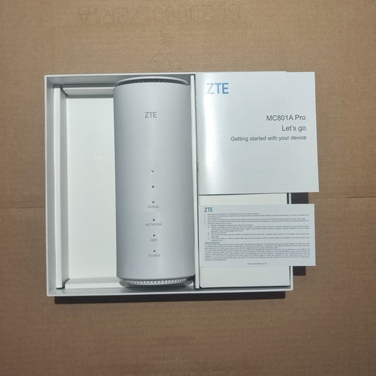 ZTE MC801A Pro SDX62 AX3600 WiFi 6 Indoor 5G CPE Router