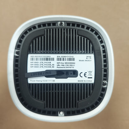 Routeur CPE d'intérieur ZTE G5 Ultra 5G AI FWA Wi-Fi 7 BE19000