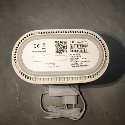 ZTE 5G WiFi 6 AX1800 Home CPE MC801A 4G LTE CAT22 Sim Router