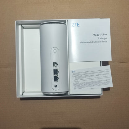 ZTE MC801A Pro SDX62 AX3600 WiFi 6 Indoor 5G CPE Router