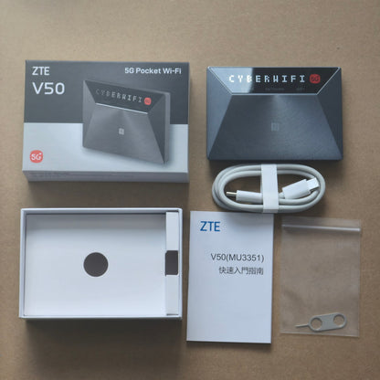 ZTE V50 5G Pocket Wi-Fi MU3351 4G 3G Mobile Hotspot