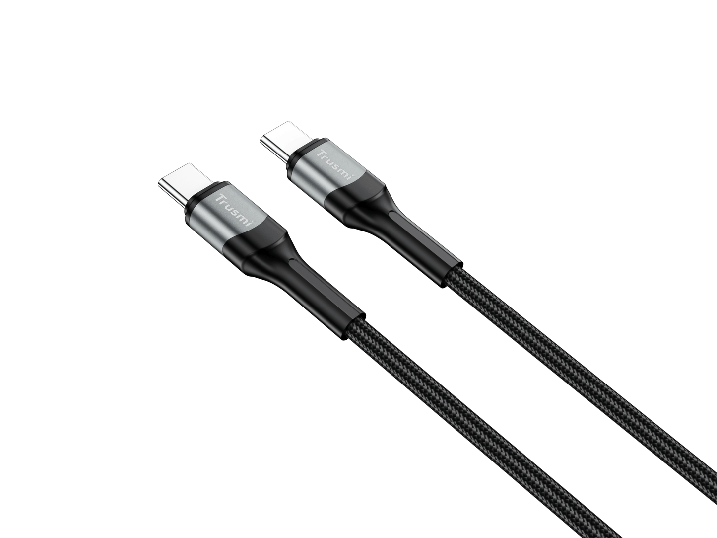 Trusmi USB-C to USB-C 100W Braided Cable 2M