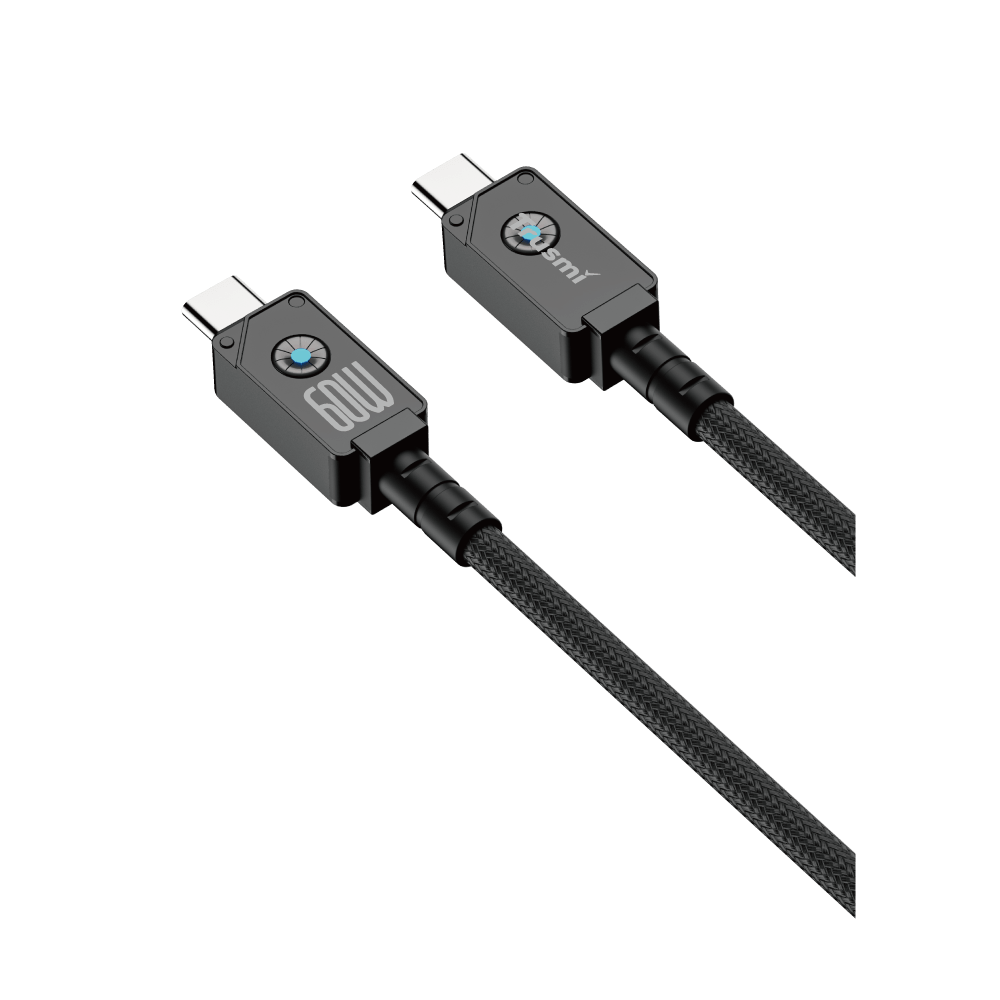 Cabo trançado Trusmi USB-C para USB-C 60W Mecha