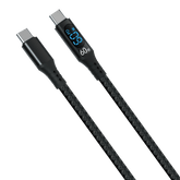 Trusmi 60W USB-C to USB-C Digital Fast Charging Braided Cable