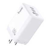 Trusmi GaN PD65W USB-A + USB-2C  Fast Charger (US/UK/EU)