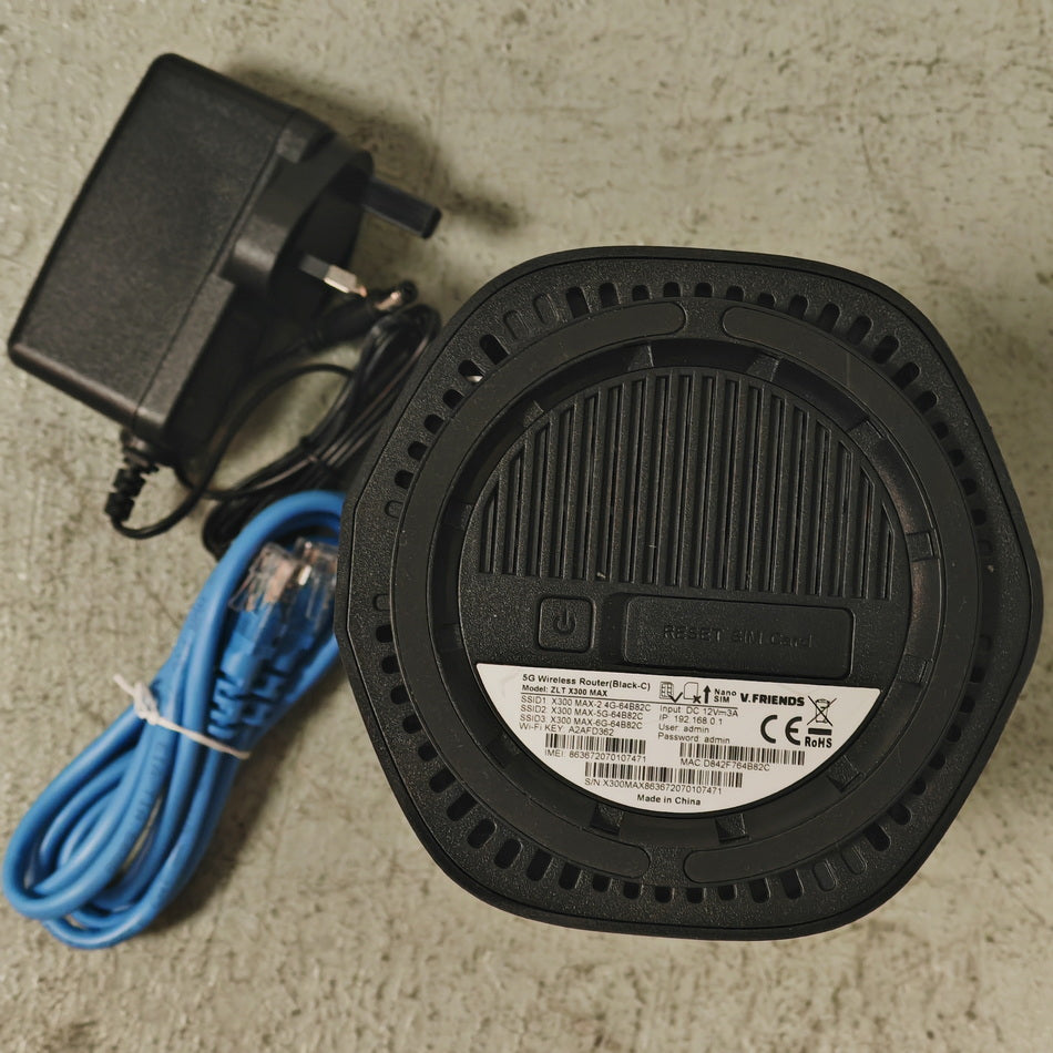 TOZED ZLT 5G CPE X300 MAX WiFi 7 BE19000 6GHz Indoor Router