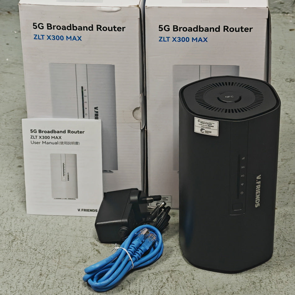 TOZED ZLT 5G CPE X300 MAX WiFi 7 BE19000 6GHz Indoor Router