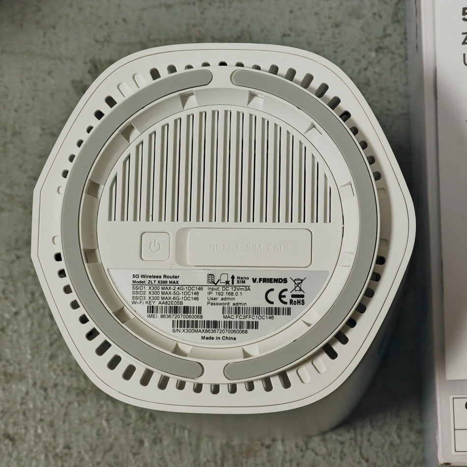 TOZED ZLT 5G CPE X300 MAX WiFi 7 BE19000 6GHz Indoor Router