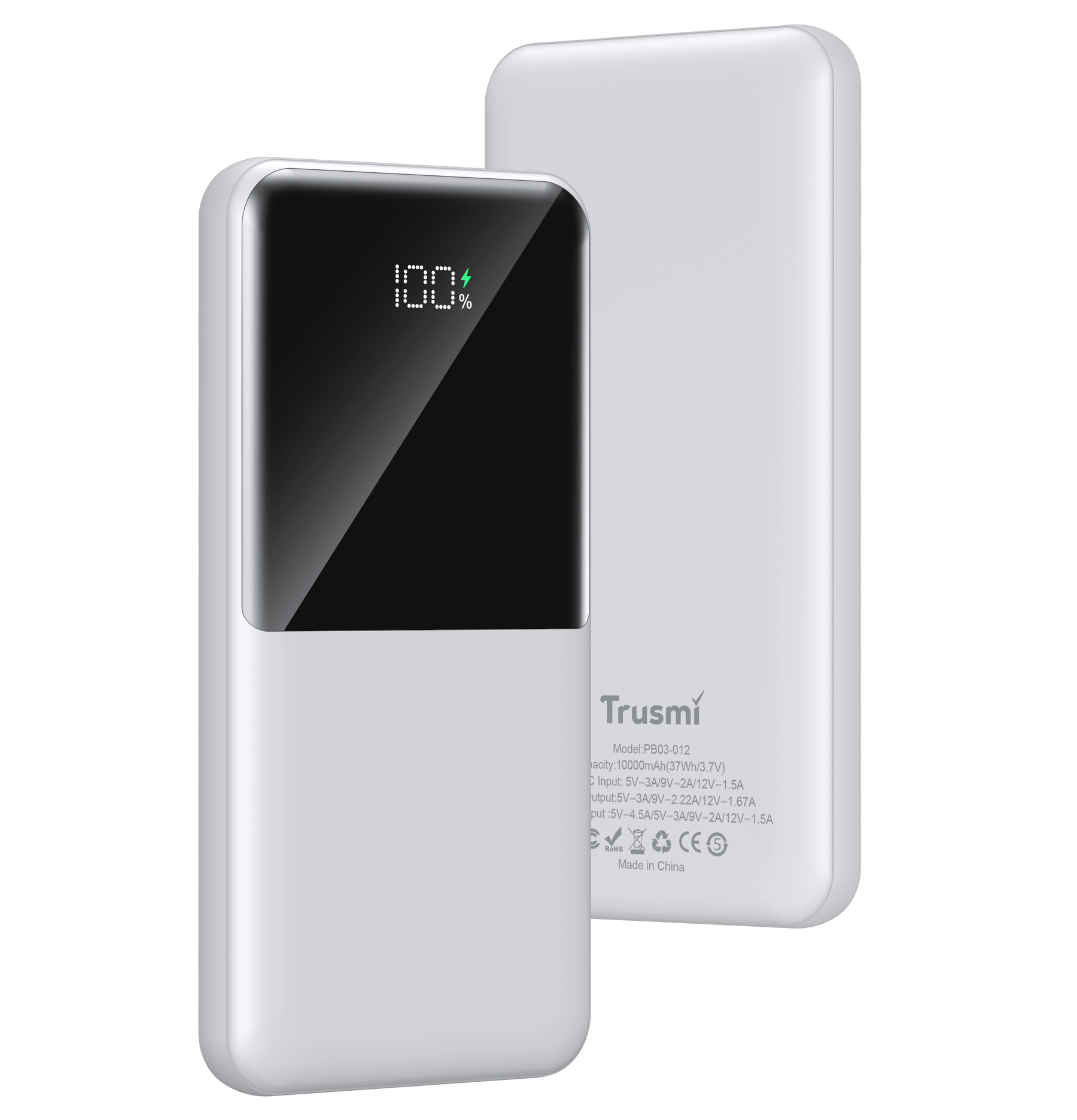 Trusmi 10000mAh PD 22.5W Digital Power Bank