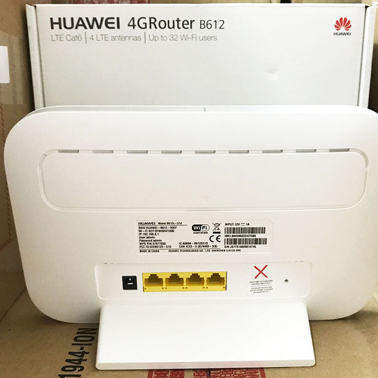 Huawei B612s-51d Home Router Unlocked 4G LTE CPE Mobile Wi-Fi Hotspot