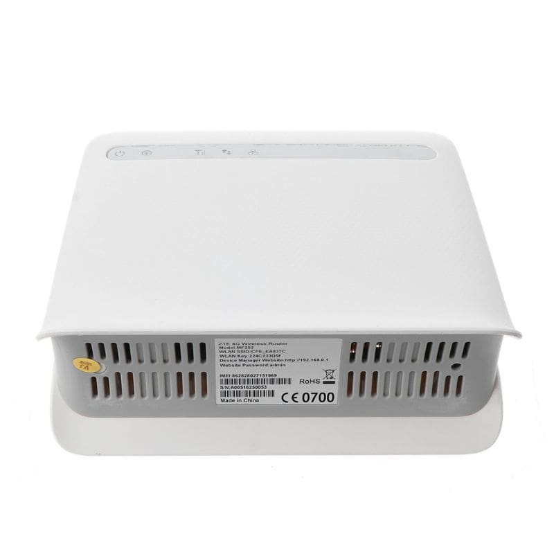 ZTE 4G Home Modem Wi-Fi Router | Unlocked ZTE MF253 Modem Hotspot (USA & Europe Router)